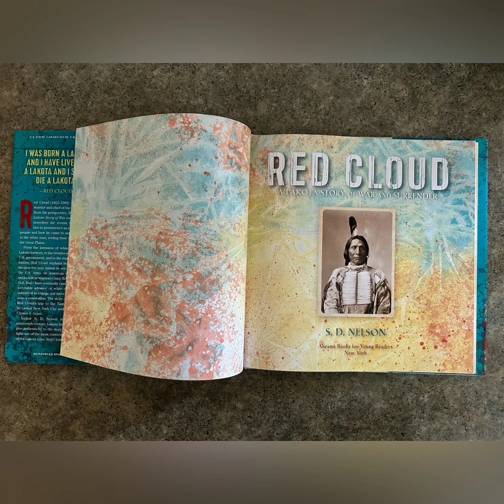 📕 Red Cloud: A Lakota Story of War and Surrender [Nelson] Western Decor Book